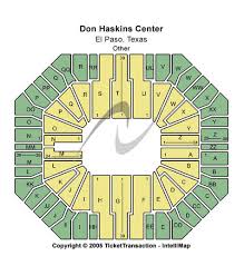 Don Haskins Center Tickets Seating Charts And Schedule In