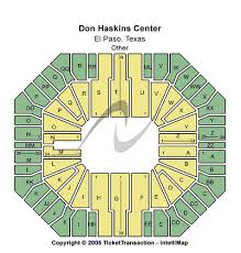 Don Haskins Center Tickets Seating Charts And Schedule In