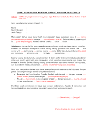 12 contoh surat kuasa pengambilan umum khusus beserta. Surat Permohonan Membawa Barang Pindahan