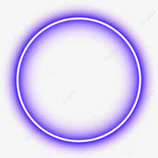 Neon Blue Navy Shining Circle Light Neon Blue Circle Neon Circle Navy Circle Png And Vector With Transparent Background For Free Download Gold Design Background Blue Neon Lights Circle Light