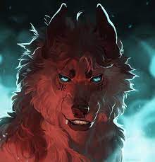 Wolf With Words Tattoo On Cheeks Headshot Of Snarling Wolf Canine Art Werewolf Art Furry Art