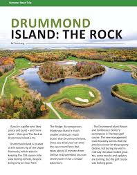 Compare 35 available properties from 9 providers. In The News The Rock Golf Course Drummond Island Mi Facebook