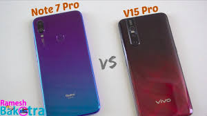 Vivo V15 Pro Vs Redmi Note 7 Pro Speedtest And Camera Comparison Youtube