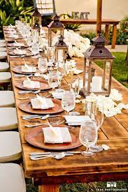 Farm Tables More Rustic Wedding Table Rustic Table Decor Farm Table