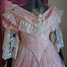The dress is exceedingly elegant when made up, and may be composed of tarletane, crêpe, or silk, or a mixture of crêpe and silk. For Orders Only Custom Made 1800s Victorian Ball Gown Etsy