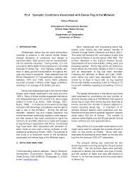 P2.4 Synoptic Conditions Associated with Dense Fog in the Midwest