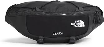 THE NORTH FACE Terra Lumbar Hiking Hip Pack — 3L, Asphalt Grey/TNF  Black-NPF, One Size