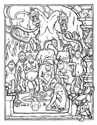 The Official Advanced Dungeons And Dragons Coloring Book Illustrated By Greg Irons 1979 Dragon Coloring Page Anime Drawing Books Coloring Books