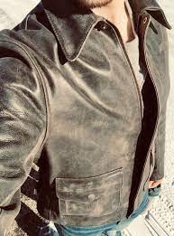 Wested Leather Crusader Hero Jacket In Dark Brown Novapelle Fashion Sweatshirts Leather