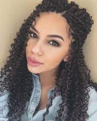 From Poker Straight Crochet Braid Styles To Tight Coiled Curls Click For Our Edit Of The Best Croch Cool Braid Hairstyles Straight Crochet Braids Braid Styles