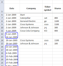 Compare Your Stock Portfolio With S P500 In Excel