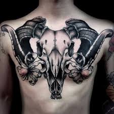 60 Animal Skull Tattoo Designs For Men Wild Ink Ideas