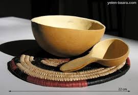 Senegal Art Calebasse Bol Et Cuillere Deco Mariage Africain Theme De Mariage Africain Art Artisanat
