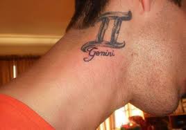 35 Phenomenal Gemini Tattoos Creativefan Neck Tattoo For Guys Gemini Tattoo Neck Tattoo
