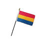 Pansexual flag romania from www.rebelliousunicorns.com