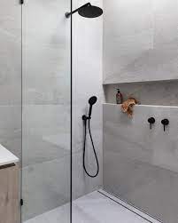 Design Styling Reno Tips On Instagram Z S Tip Can I Use Large Tiles In A Shower Large Tile Bathroom Large Shower Tile Stone Tile Bathroom