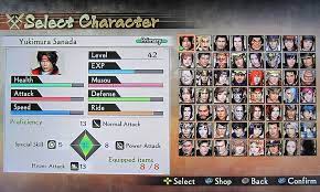 · unlocking historical scenarios clear any regional . Samurai Warriors 4 Full Roster By Momijihayabusa On Deviantart