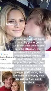 Adriana Logan's Instagram, Twitter & Facebook