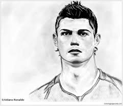 Cristiano Ronaldo Image 13 Coloring Pages Soccer Players Coloring Pages Free Printable Coloring Pages Online