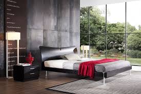 Big Concrete Walls Can Look Homey Too Furniture White Bedroom Decor Modern Bedroom
