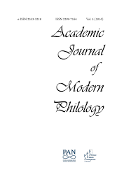 Nu, deoarece daca suferi atunci cand cineva te atinge pe mana, este din cauza faptului ca tu e~ti cel care a hotarat sa. Academic Journal Of Modern Philology Vol 5 2016 By Wyzsza Szkola Filologiczna We Wroclawiu Issuu