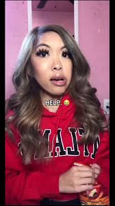 Girl Eating Cheeto Then Mirror Falls