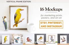 16 Etsy Friendly Print Mockups Print Mockup Design Mockup Free Free Packaging Mockup