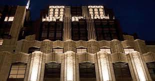 Walker Building Nyc New York Facade Lighting Dark Deco Tower