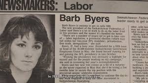 Thank you, Barb Byers // Merci à Barb Byers