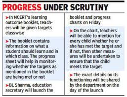 education department to monitor progress of students