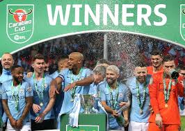 Cracks have been appearing in manchester city's performances in the last few weeks. Man City Celebrate With The Trophy During The Carabao Cup Final In 2021 Cup Final Manchester City City