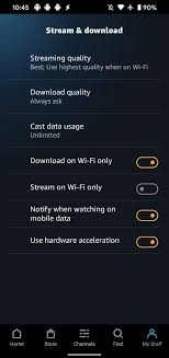 The app doesn't appear to su. Amazon Prime Video Android App Latest Update Allows Setting Chromecast Data Consumption Appuals Com