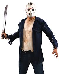 Die coole maske des serienmörders jason voorhees aus freitag der 13. Jason Deluxe Costume With Hockey Mask Karneval Universe