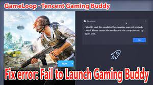 Gameloop Tencent Gaming Buddy Fix Error Fail To Start The Emulator 100 Working Youtube