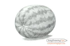 How To Draw A Realistic Watermelon Step By Step Easydrawingtips Please respect each stuff and artist, no stolen draw, do not claim as your own, no redistribute. how to draw a realistic watermelon step