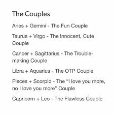 If attraction and love are born between them, they will rarely have a damaging relationship for any one of them, because their signs are ruled by the moon and beneficent jupiter. Zodiac Sign Zodiac Sign Added A New Photo