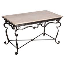 We did not find results for: French Iron Coffee Table With Travertine Marble Top For Sale At 1stdibs