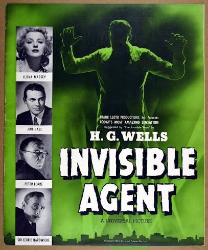 Invisible Agent (1942) Pressbook - From Zombos' Closet