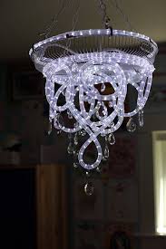 Diy Chandelier Diy Chandelier Diy Rope Lights Rope Light
