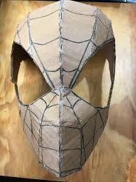 How to make spiderman mask with cloth. Spiderman Facemask 7 Steps With Pictures Instructables