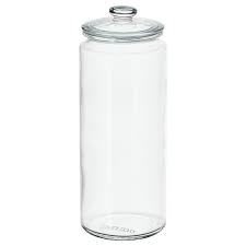 Vardagen Dose Mit Deckel Klarglas 1 8 L Ikea Schweiz Jar Clear Glass Glass
