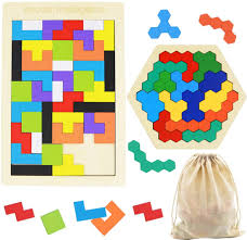 When you think puzzles, you think lovatts. Buy 2 Pack Wooden Russian Blocks Puzzle Hexagon Puzzles For Kids Adults Jigsaw Brain Teasers Toy 3d Russian Blocks Game Geometry Logic Iq Stem Educational Toys For Children Online In