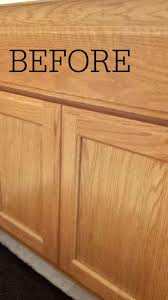 Paint colors kitchens honey oak cabinets. Diy Bathroom Cabinet Makeover Goodbye Honey Cabinets Salvage Sister And Mister