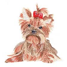 Big collection with different styles and types designs. Stitch Emporium Secrets Of Embroidery Realistic Yorkie 1