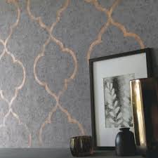 Create a unique space with wallpaper that matches your style. Behangelijk Caselio Material Betonbehang Grijs Koper Mate69659039