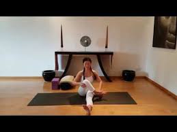 Yin Yoga With Jo Phee Half Butterfly As Taught By Paul Grilley Youtube Yin Yoga Yoga Yin