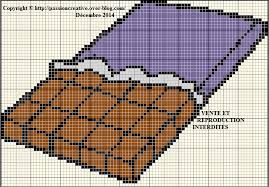Grille Gratuite Point De Croix Tablette De Chocolat Passion Creative Point De Croix Le Point Croix