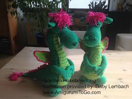 So ein niedliches häkeltier passt super zum herbst, als. Drachen Hakelanleitung