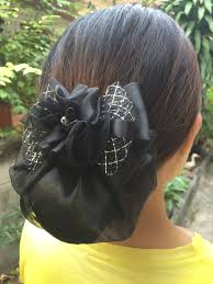 98 ($2.33/ounce) get it as soon as thu, jul 22. Ribbon Hair Clip Black Diy Snood Net Bun Cover Lady Women Cute Ballet Dance Newbrand Ribbon Hair Clips Diy Snood Women