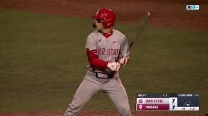 Indiana Baseball vs. Ohio State: Cole Gilley Strikeout